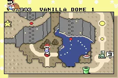 Game Boy Advance Vanilla Dome map during Fall.