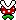 Red and white Jumping Piranha Plant from Super Mario World on SNES.