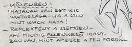Original-resolution excerpt of the lower-left notes about hair thickness and eye highlights